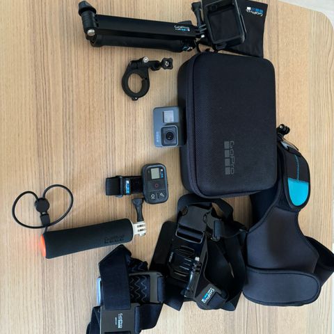 GoPro Hero5 med utstyr