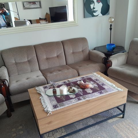 Sofa og lenestoler