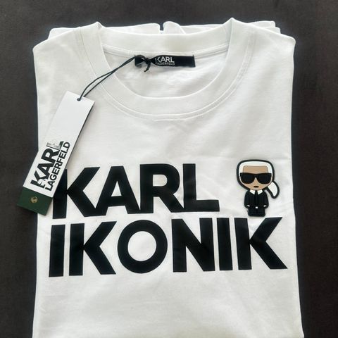 Karl Lagerfeld Ikonik T Shirt med print