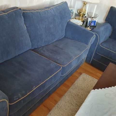 Gratis Blå sofa