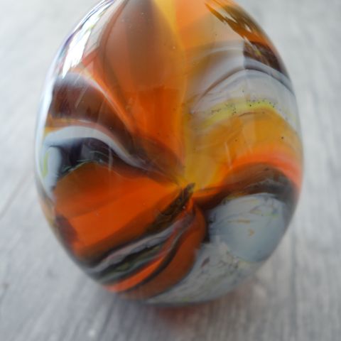 Glass Egg i flotte farger