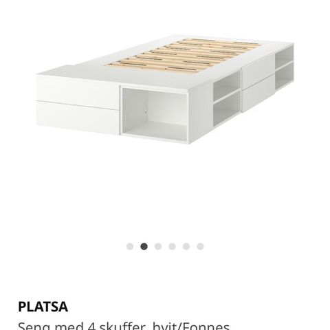 Platas seng fra IKEA
