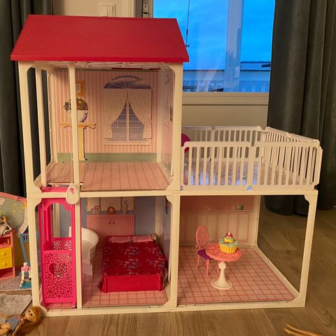 Barbie hus - fra 80/90 tallet