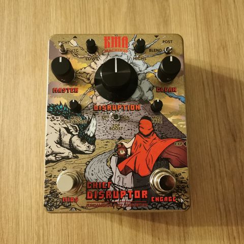 KMA Chief Disruptor Fuzz pedal