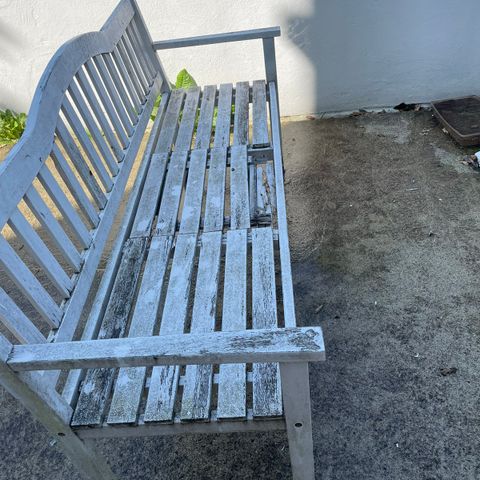 Outdoor bench