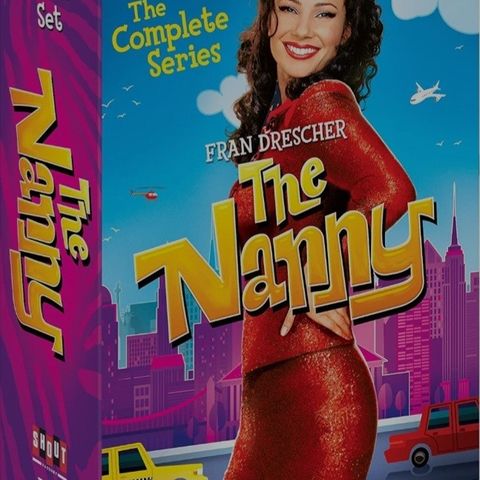 The nanny serien på DVD