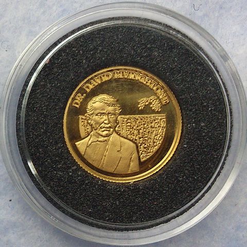 1999, Dr. David Livingstone, 1/25 oz, 999 gull.