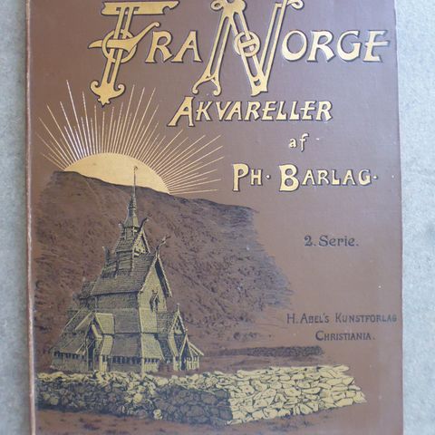 Ph. Barlag: Fra Norge. Akvareller. 2. Serie.