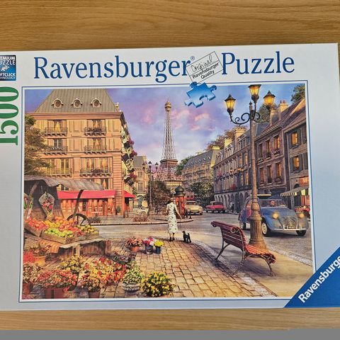 Ravensburger puslespill 1500 brikker