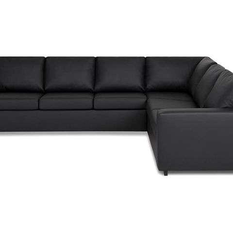 Ny pris! PU SKINN sofa.  8 - seters. Lite brukt