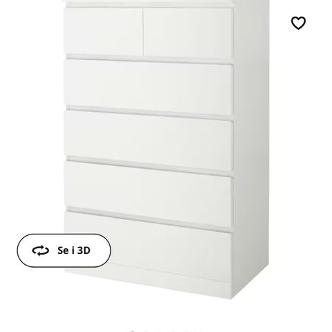 IKEA malm kommode