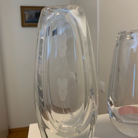 Orrefors munnblåst vase