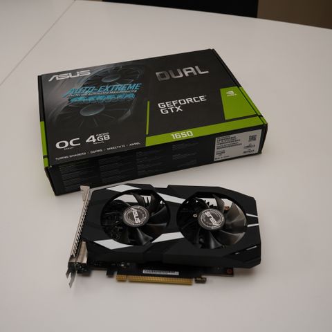 Asus Dual GTX 1650 OC