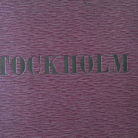 Bok med flotte bilder fra Stockholm ca 1915