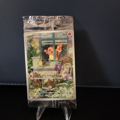 Charmander sealed alt art promo pokemon kort