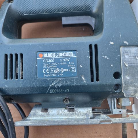 Black&decker stikksag