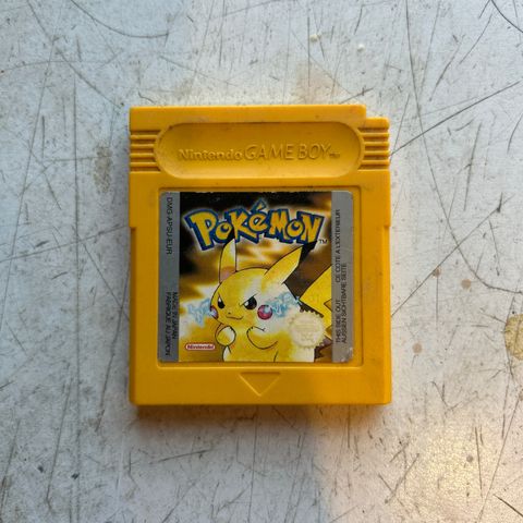 Pokemon Yellow Version - GameBoy