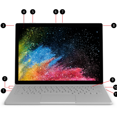 Surface Book 2 – 13,5" / 512 GB / Intel Core i7