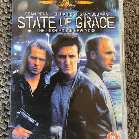 [DVD] State of Grace / Helvetes forgård - 1990 (norsk tekst)