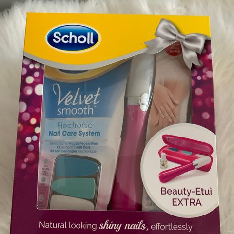 Scholl velvet smooth electronic nail care