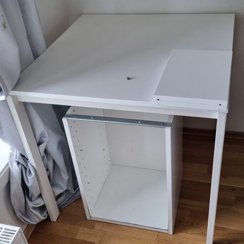 Flyttesalg - Ikea MELLTORP Spise Bord, hvit, 75x75 cm