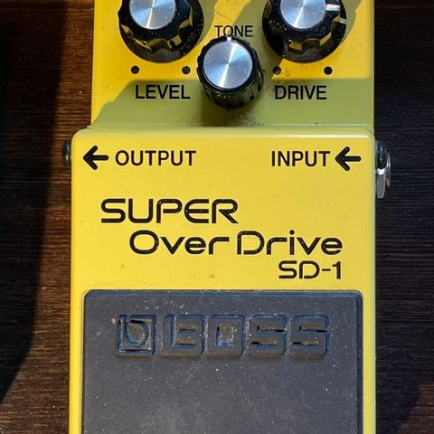 Boss SD-1 Super Overdrive Pedal