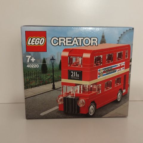 100% Ny uåpnet Lego 40220 creator Mini London Bus