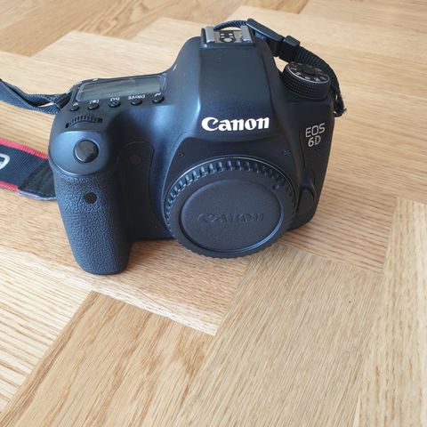 Canon 6 D kamerahus + 64gb hukommelseskort
