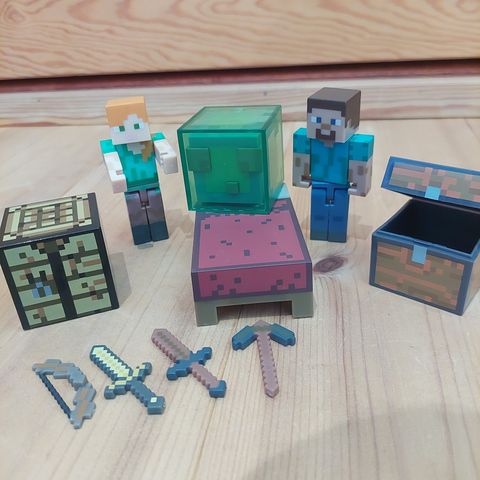 Minecraft-figurer