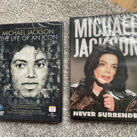 Michael Jackson DVD , 4 stk