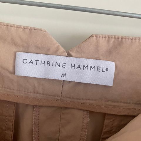 Cathrine Hammel Poplin High Waist Pants, Dusty Pink, str M