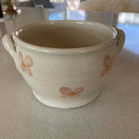 Krukke/blomsterpotte, svensk keramikk