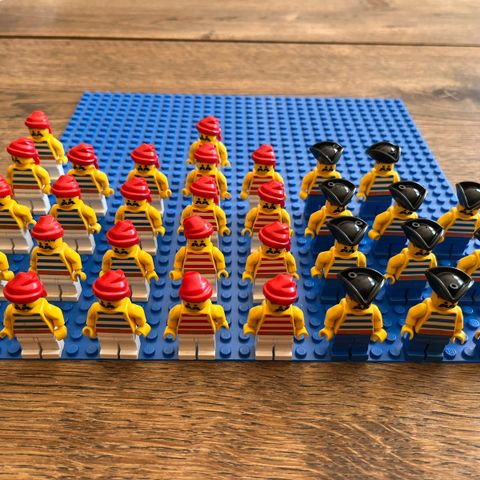 Lego Pirates - minifigurer