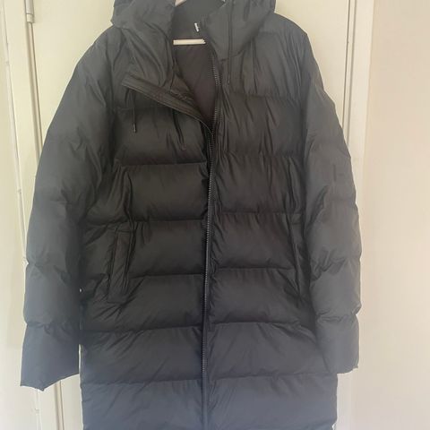Alta long puffer jacket(RAINS)