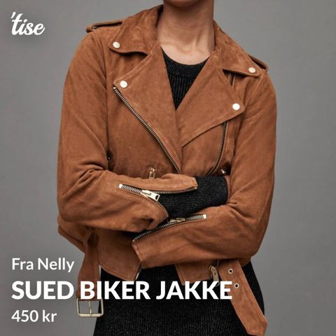 BIKER JAKKE XS