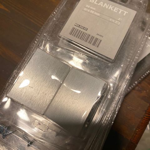 Blankett kjøkken håndtak 50mm