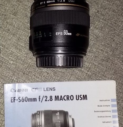 Canon EF S 60mm f/2,8 Macro