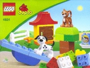 Lego Duplo 4624 Hund og katt