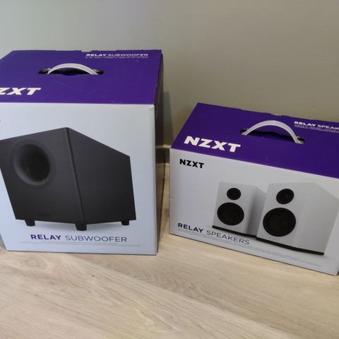 NZXT Relay Speakers & Relay Subwoofer