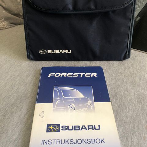 Instruksjonsbok Subaru Forester