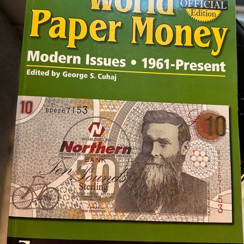 Word Paper Money  katalog 1961 og fremover