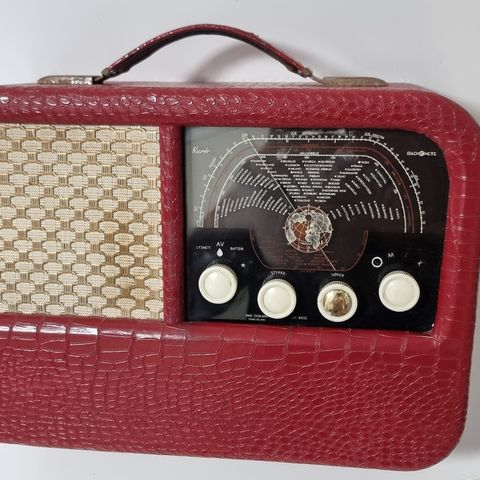 Radionette Kurér modell 2 Rød