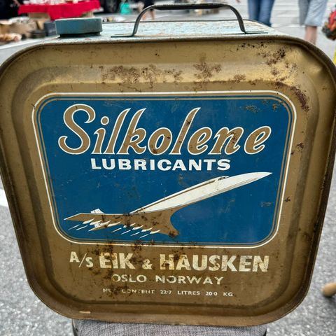 Silkolene Lubricants sjelden Oljekanne!