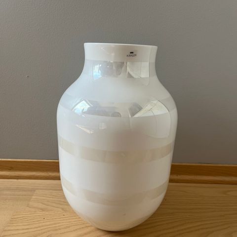 Kähler Omaggio Vase 30,5 perlemor