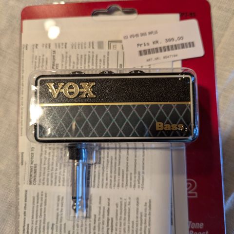 Vox amplug2 bass