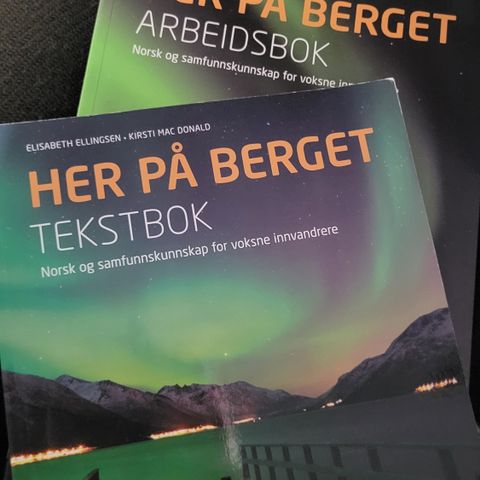 Norwegian books - her på berget
