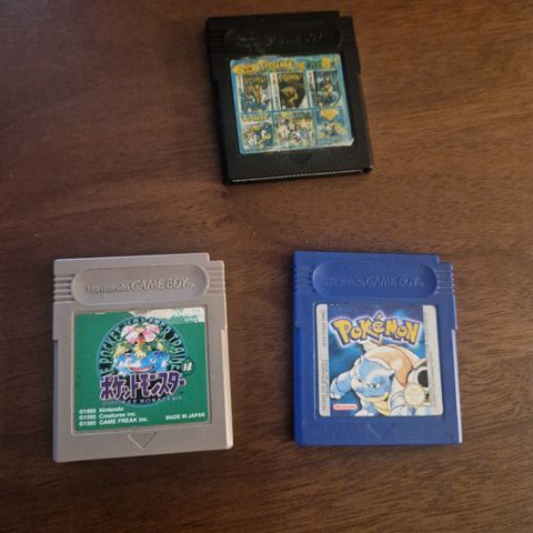 Pokemon blue og green