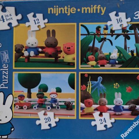 Puslespill fra Miffy (nijntje)