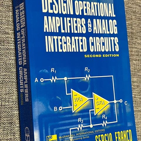 Design with operational amplifiers and analog integreres circuits