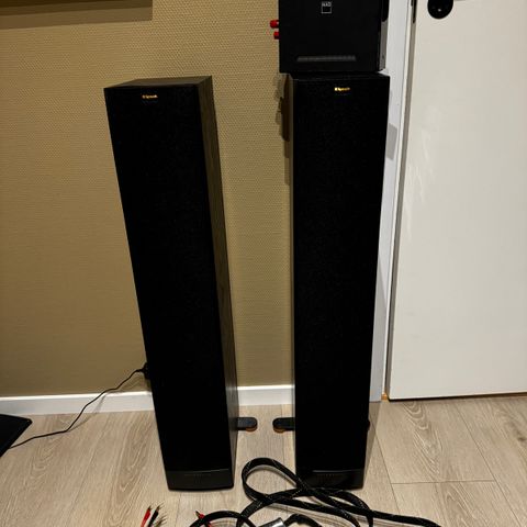 Klipsch RF-42 og NAD D3020